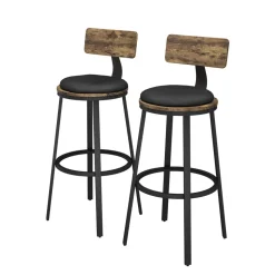 Barhocker Caracas Eiche rustikal 34 x 102 cm 2er Set Vicco