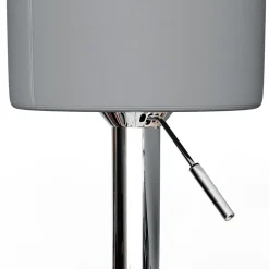 Barhocker 2er Set Grau 33 x 92 cm 2 Teilig Vicco