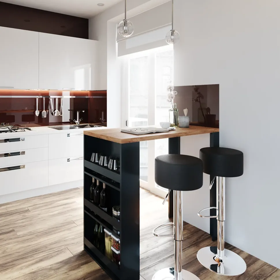 Bartisch Eiche 57 x 117 cm Vicco