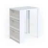 Bartisch Weiß 57 x 80 cm Vicco