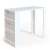 Bartisch Weiß 57 x 117 cm Vicco