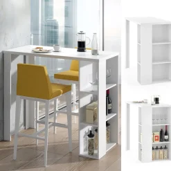 Bartisch Noel Weiß 120 x 60 cm Vicco