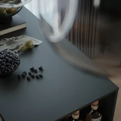 Bartisch Repose Anthrazit 57 x 117 cm Vicco