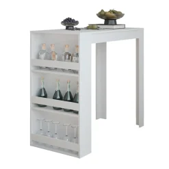 Bartisch Repose Weiß 57 x 117 cm Vicco