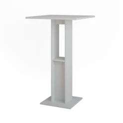 Bartisch Repose Weiß 65 x 65 cm Vicco