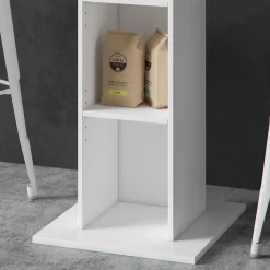 Bartisch Rodeo Weiß 70 x 70 cm Vicco