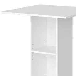 Bartisch Rodeo Weiß 70 x 70 cm Vicco