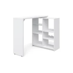 Bartisch Vega Weiß 138 x 39 cm Vicco