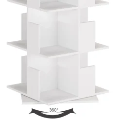 Bücherregal Alfa Weiß 59.7 x 111.4 cm Vicco