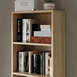 Bücherregal Bob Sonoma 40 x 132 cm mit 5 Fächern Vicco