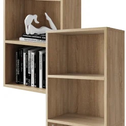 Bücherregal Bob Sonoma 40 x 132 cm mit 5 Fächern Vicco