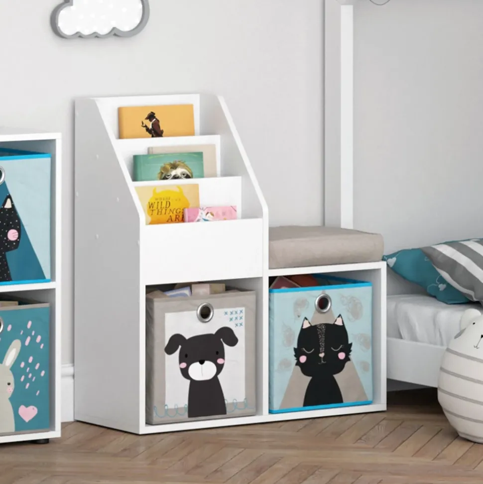 Bücherregal Luigi Weiß 72 x 79 cm Vicco