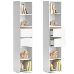 Bücherregal Robert Weiß 36.2 x 171 cm Vicco