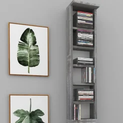 Cd-Regal Beton 21 x 183.6 cm Groß Vicco