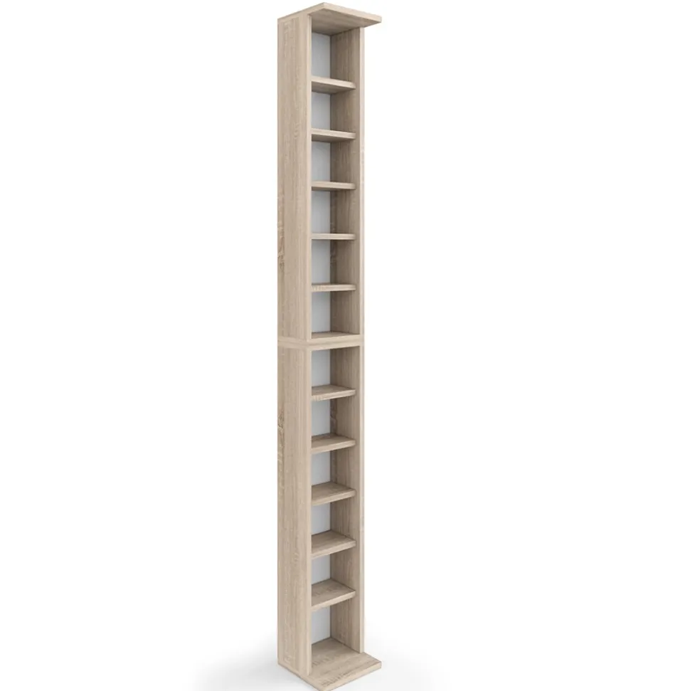 Cd-Regal Sonoma 21 x 183.6 cm Groß Vicco