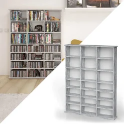 Cd-Regal Jukebox Beton 105.4 x 136 cm Vicco