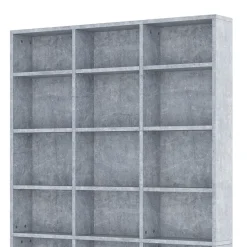 Cd-Regal Jukebox Beton 102 x 178 cm Vicco