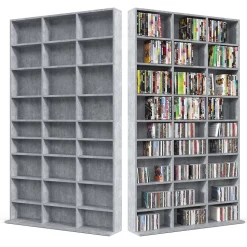 Cd-Regal Jukebox Beton 102 x 178 cm Vicco