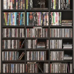 Cd-Regal Jukebox Schwarz 105.4 x 136 cm Vicco