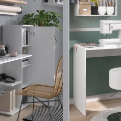 Computertisch Ritz Weiß 141.2 x 45.2 cm Vicco