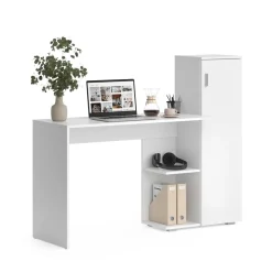 Computertisch Ritz Weiß 141.2 x 45.2 cm Vicco