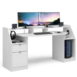 Computertisch Joel Weiß 179.8 x 65.5 cm Vicco