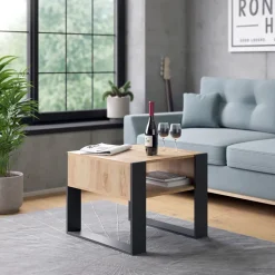 Couchtisch Anthrazit 59.2 x 50.6 cm Vicco