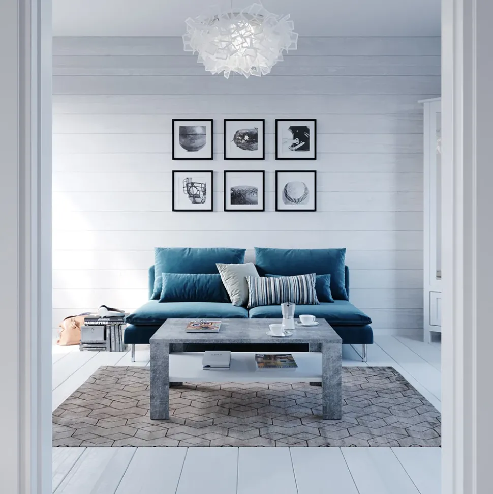 Couchtisch Beton 100 x 60 cm Vicco