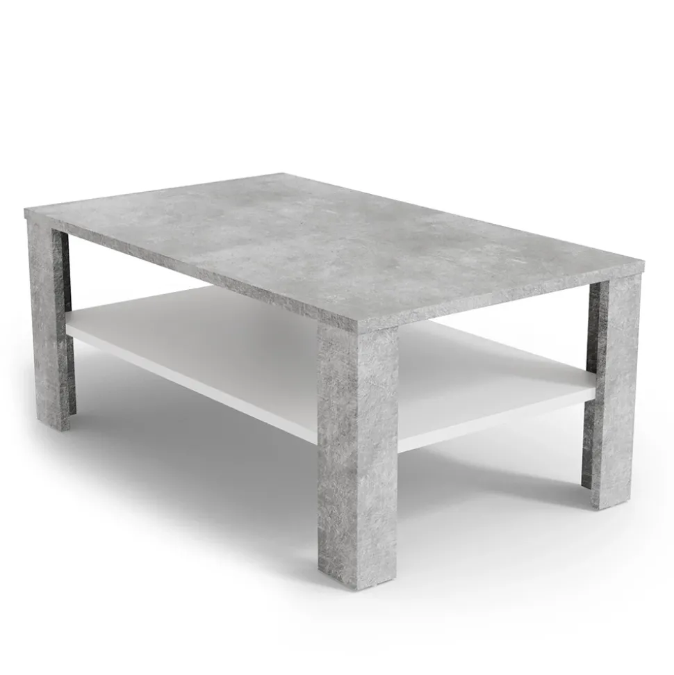 Couchtisch Beton 100 x 60 cm Vicco