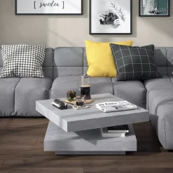 Couchtisch Elias Beton 70 x 70 cm Vicco