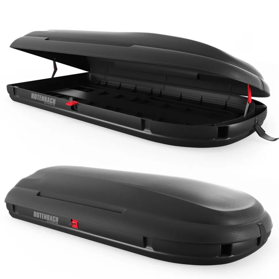 Dachbox Schwarz 400 Liter Rotenbach