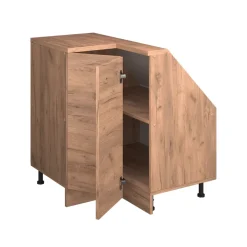 Dachschrägenschrank Eckschrank Rion Goldkraft Eiche 75.6 x 81.6 cm mit 1 Tür Vicco