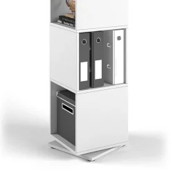 Drehregal Weiß 35.2 x 144.2 cm Vicco