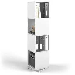 Drehregal Weiß 35.2 x 144.2 cm Vicco