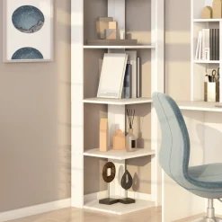 Eckregal Amina Weiß 45 x 180 cm Vicco