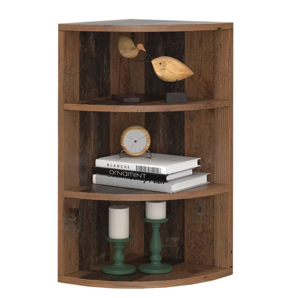 Eckregal Ecki Antikholz 30 x 60 cm Vicco