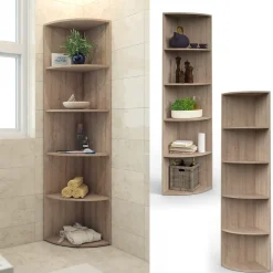 Eckregal Ecki Sonoma 40 x 180 cm Vicco