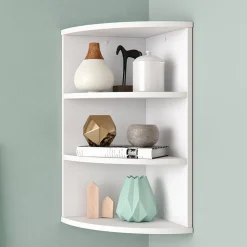 Eckregal Ecki Weiß 30 x 60 cm Vicco