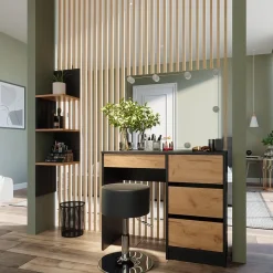 Eckregal Paolo Anthrazit 28 x 116.4 cm Vicco