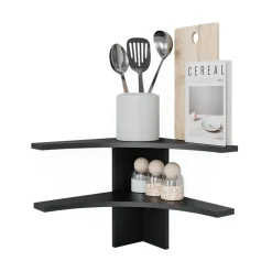 Eckregal Roman Anthrazit 43.5 x 37 cm Vicco