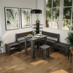 Eckregal Roman Anthrazit 43.5 x 37 cm Vicco