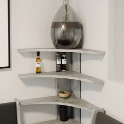 Eckregal Roman Beton 43.5 x 37 cm Vicco