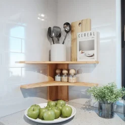 Eckregal Roman Sandeiche 43.5 x 37 cm Vicco