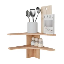 Eckregal Roman Sandeiche 43.5 x 37 cm Vicco