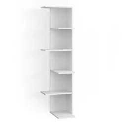 Eckregal Tera Weiß 37 x 140.1 cm Vicco