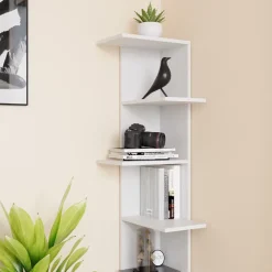 Eckregal Tera Weiß 37 x 140.1 cm Vicco