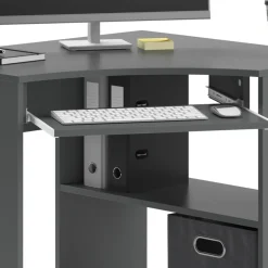 Eckschreibtisch Odin Anthrazit 83 x 76 cm Vicco