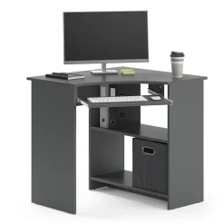 Eckschreibtisch Odin Anthrazit 83 x 76 cm Vicco