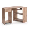 Eckschreibtisch Odin Sonoma 83 x 76 cm Set mit PC-Schrank Vicco