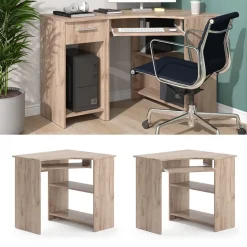 Eckschreibtisch Odin Sonoma 83 x 76 cm Vicco